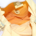 FENDI Mamma Baguette Shoulder Bag Nylon Yellow65559