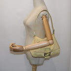 FENDI Mamma Baguette Shoulder Bag Nylon Yellow65559
