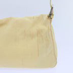FENDI Mamma Baguette Shoulder Bag Nylon Yellow65559