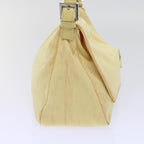 FENDI Mamma Baguette Shoulder Bag Nylon Yellow65559