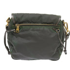 PRADA Shoulder Bag Nylon Khaki  65578