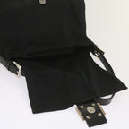 FENDI Mamma Baguette Shoulder Bag Nylon Black65587