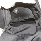 FENDI Mamma Baguette Shoulder Bag Nylon Black65587