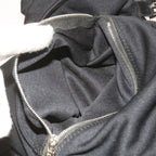 FENDI Mamma Baguette Shoulder Bag Nylon Black65587