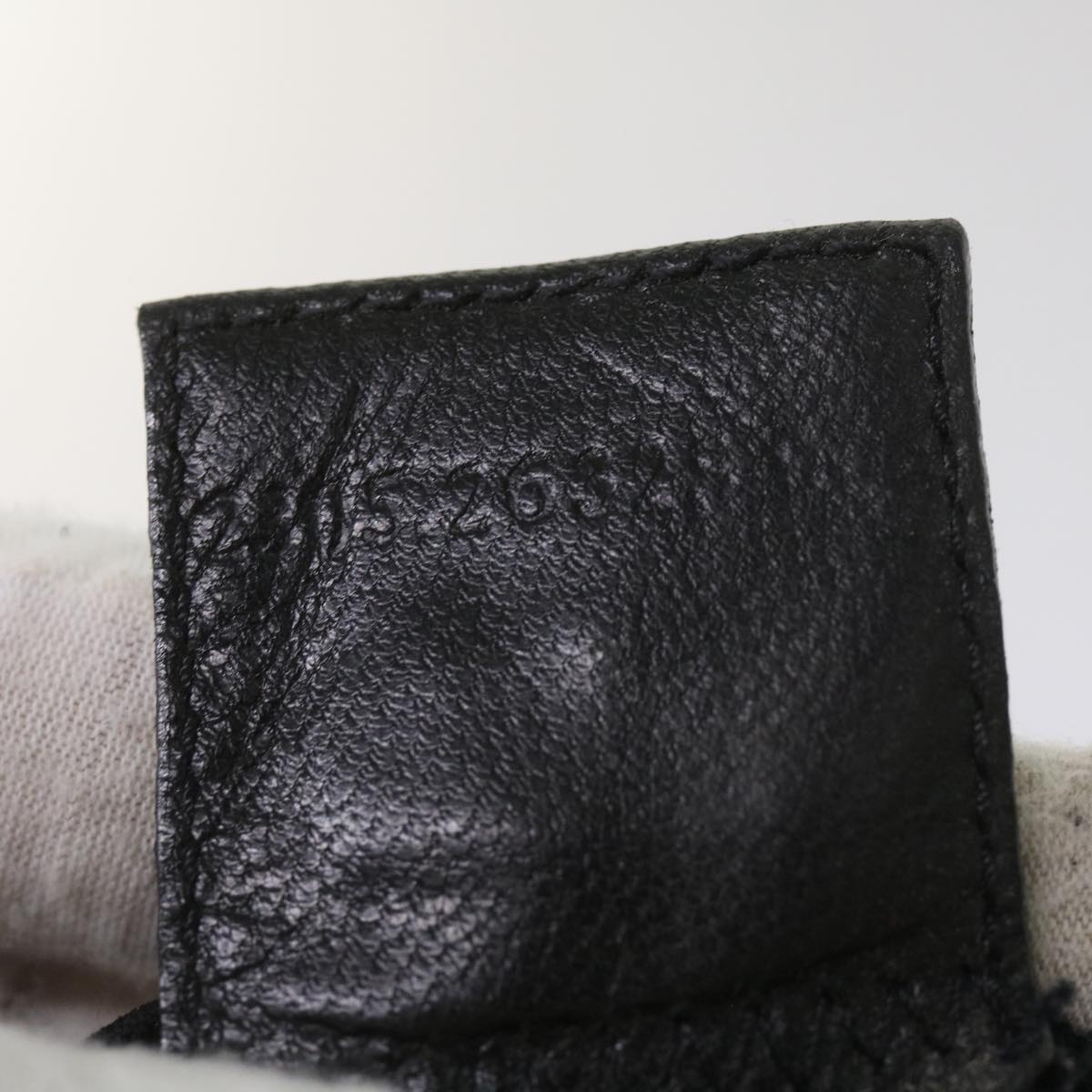 FENDI Mamma Baguette Shoulder Bag Nylon Black65587