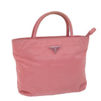 PRADA Hand Bag Nylon Pink  65697