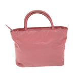 PRADA Hand Bag Nylon Pink  65697