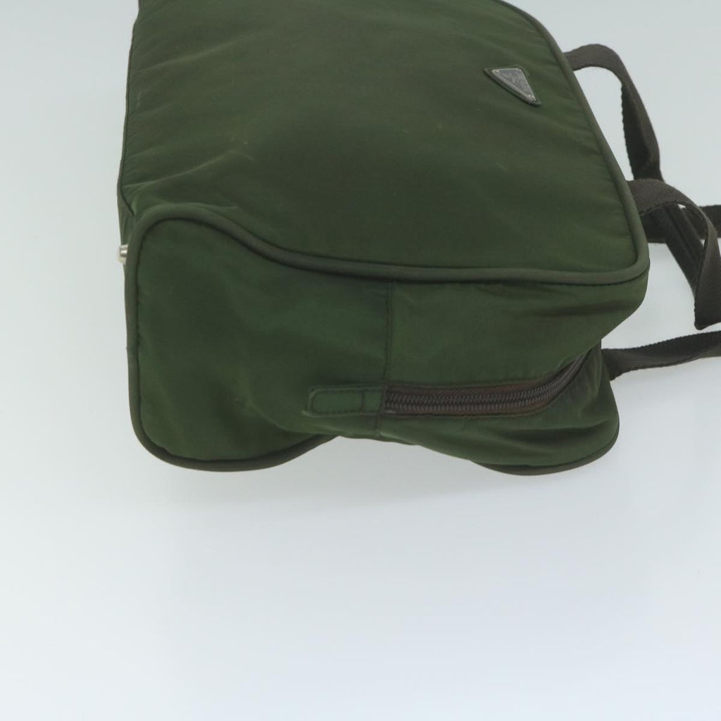 PRADA Hand Bag Nylon Khaki  65699