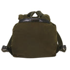 PRADA Backpack Nylon Khaki  65700