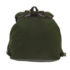 PRADA Backpack Nylon Khaki 65703