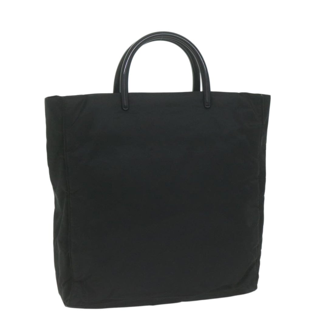 PRADA Hand Bag Nylon Black  65704