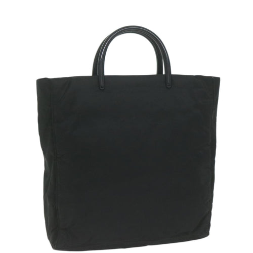 PRADA Hand Bag Nylon Black  65704