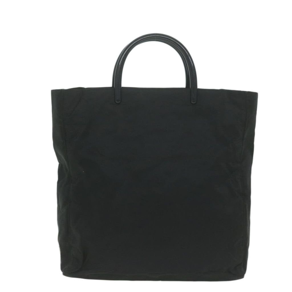 PRADA Hand Bag Nylon Black  65704