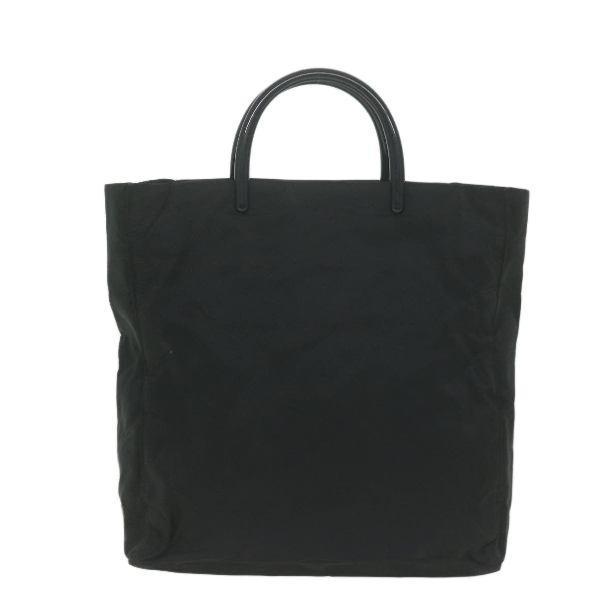 PRADA Hand Bag Nylon Black  65704