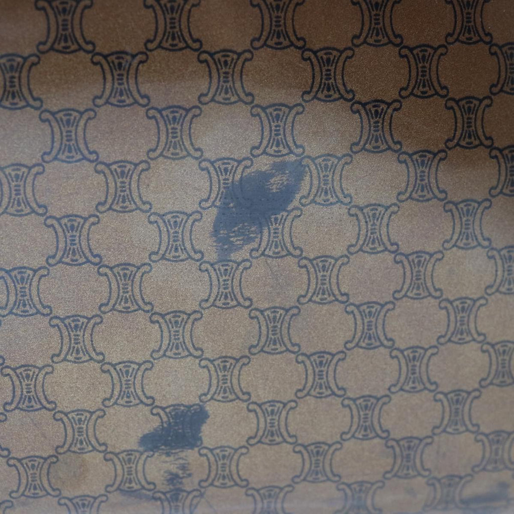 CELINE Macadam Canvas Tote Bag Brown  65721