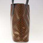 CELINE Macadam Canvas Tote Bag Brown  65721