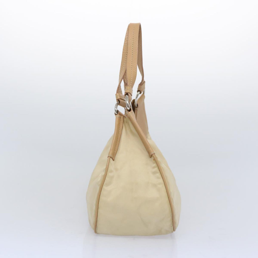 PRADA Shoulder Bag Nylon Beige  65740