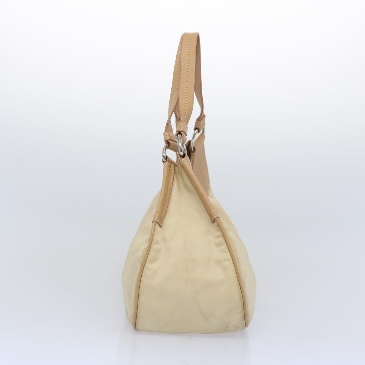 PRADA Shoulder Bag Nylon Beige  65740
