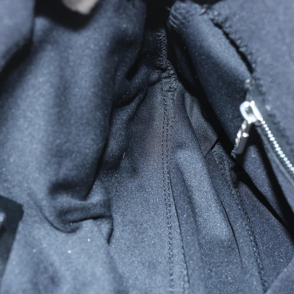 FENDI Mamma Baguette Shoulder Bag Nylon Black65743