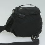 PRADA Backpack Nylon Black  65746