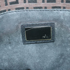 FENDI Zucchino Canvas Hand Bag Brown65750