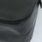 FENDI Mamma Baguette Shoulder Bag Leather Black65756