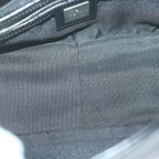 FENDI Mamma Baguette Shoulder Bag Leather Black65756