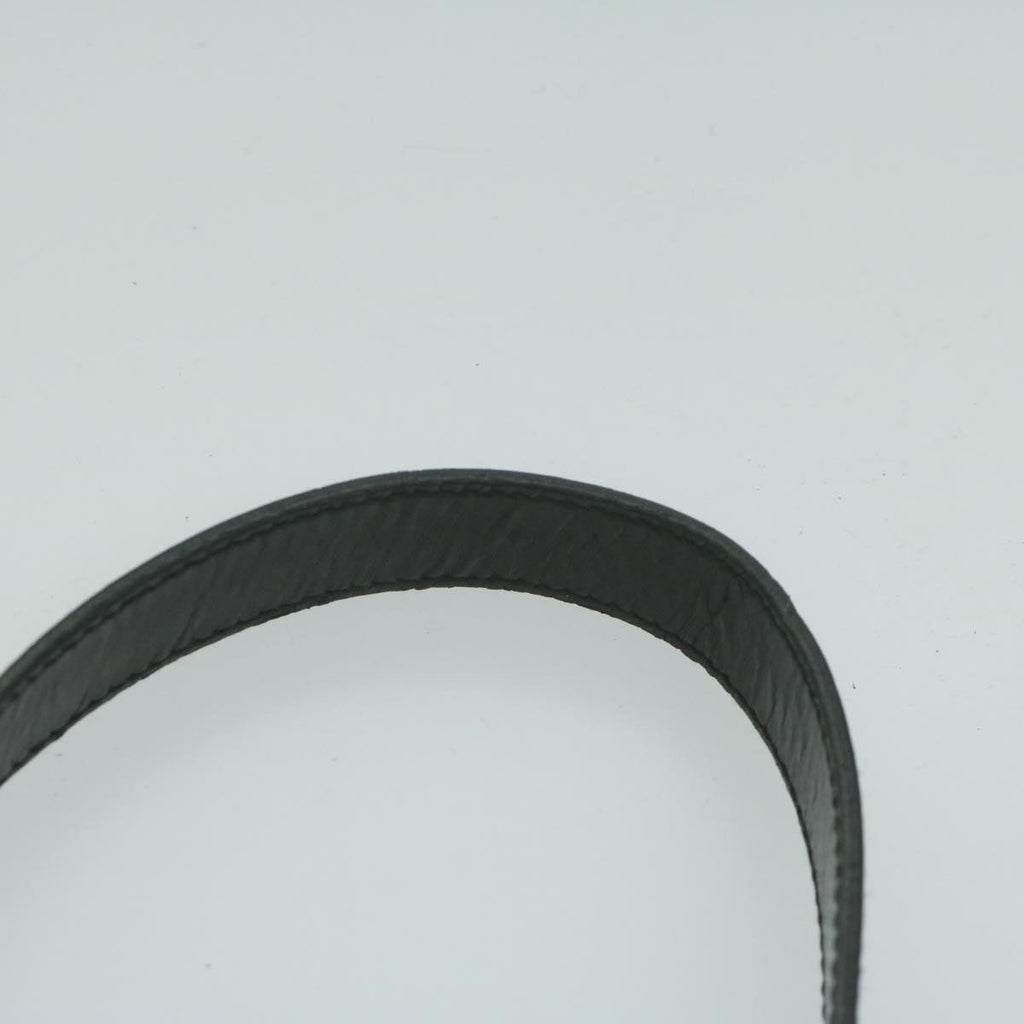 FENDI Mamma Baguette Shoulder Bag Leather Black65756