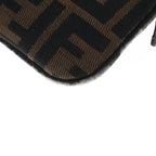 FENDI Zucca Canvas Mamma Baguette Shoulder Bag Brown65778