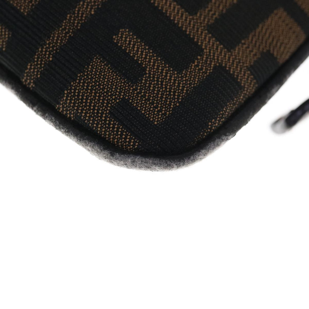 FENDI Zucca Canvas Mamma Baguette Shoulder Bag Brown65778