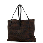 Fendi   Canvas Leather Handbag Tote Bag ()