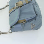 PRADA Shoulder Bag Nylon Light Blue  65827