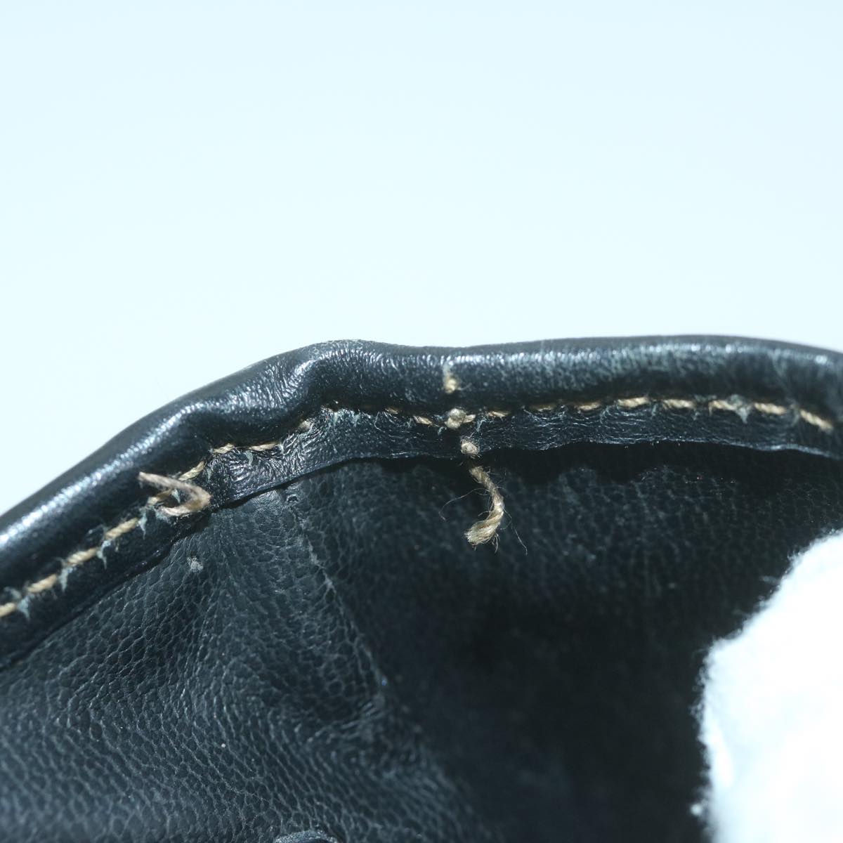 FENDI Zucca Canvas Hand Bag Black Brown65831