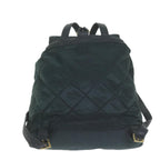 PRADA Quilted Backpack Nylon Navy  65835