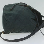 PRADA Quilted Backpack Nylon Navy  65835