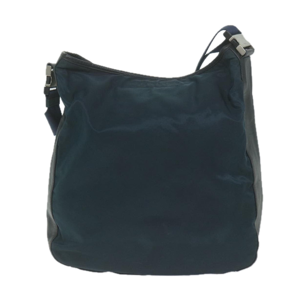 PRADA Shoulder Bag Nylon Navy  65837