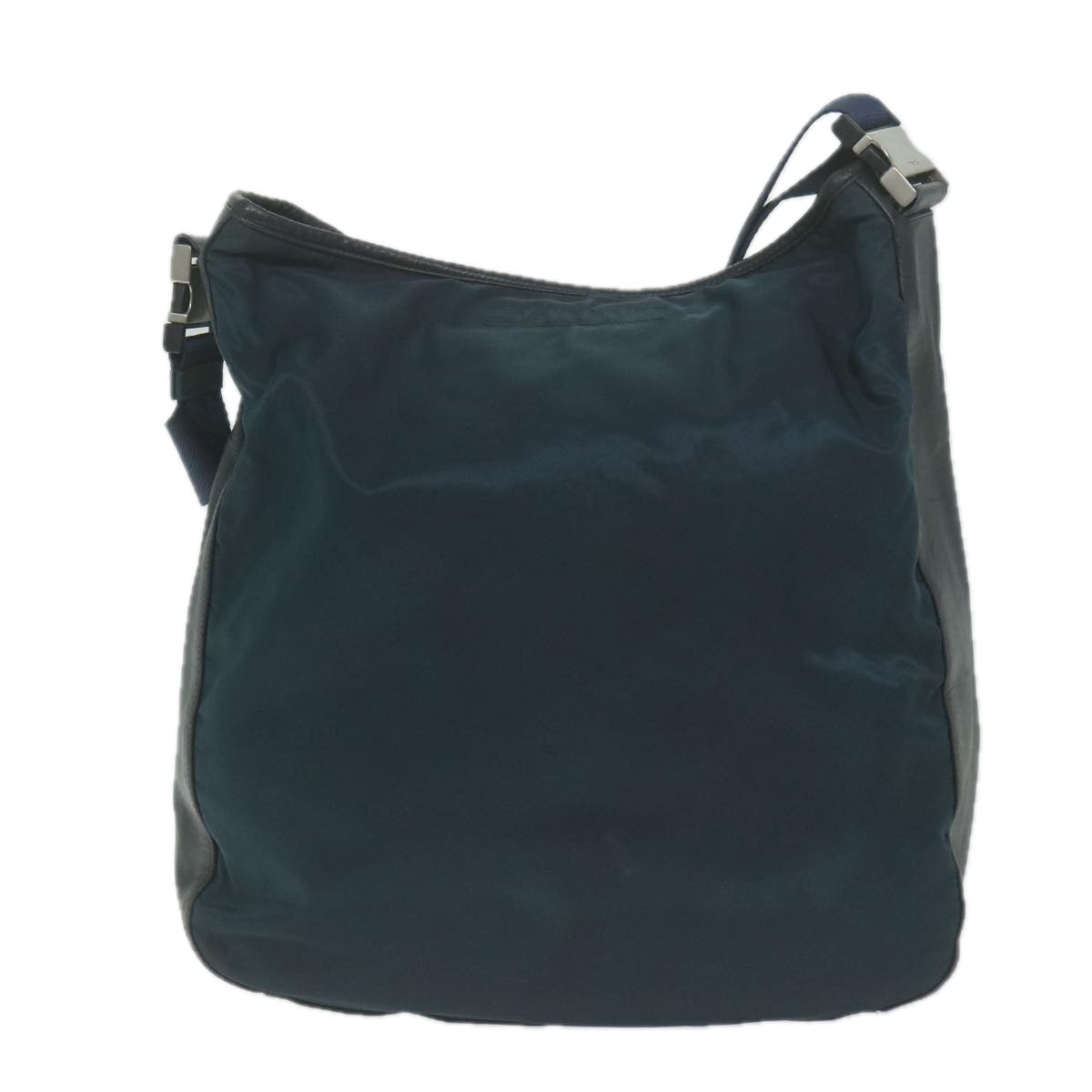 PRADA Shoulder Bag Nylon Navy  65837