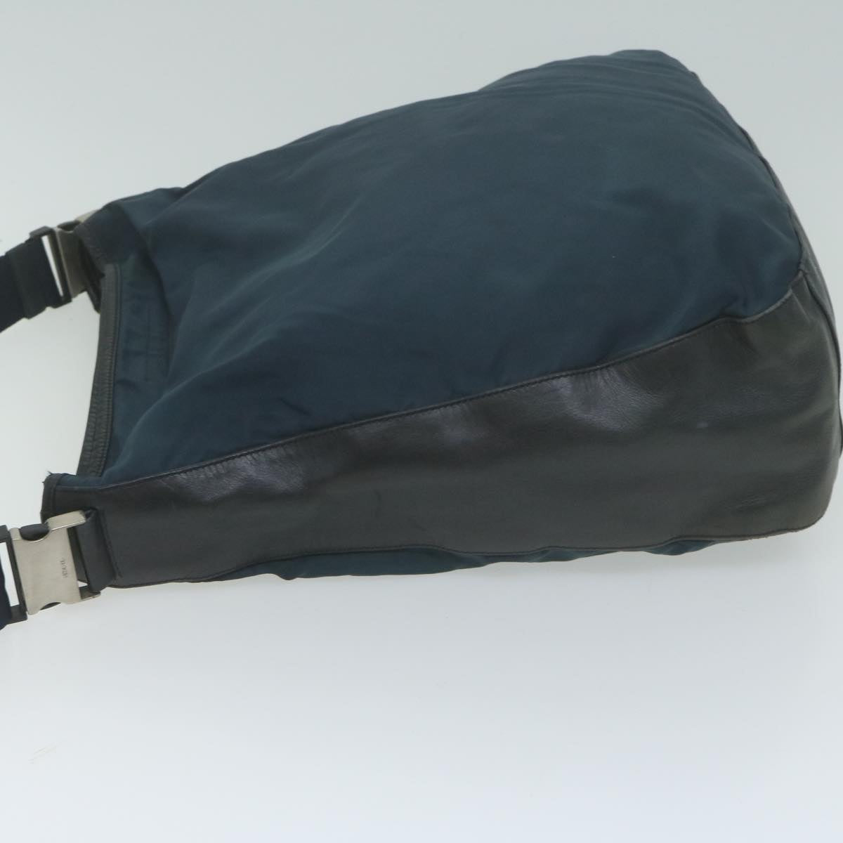 PRADA Shoulder Bag Nylon Navy  65837
