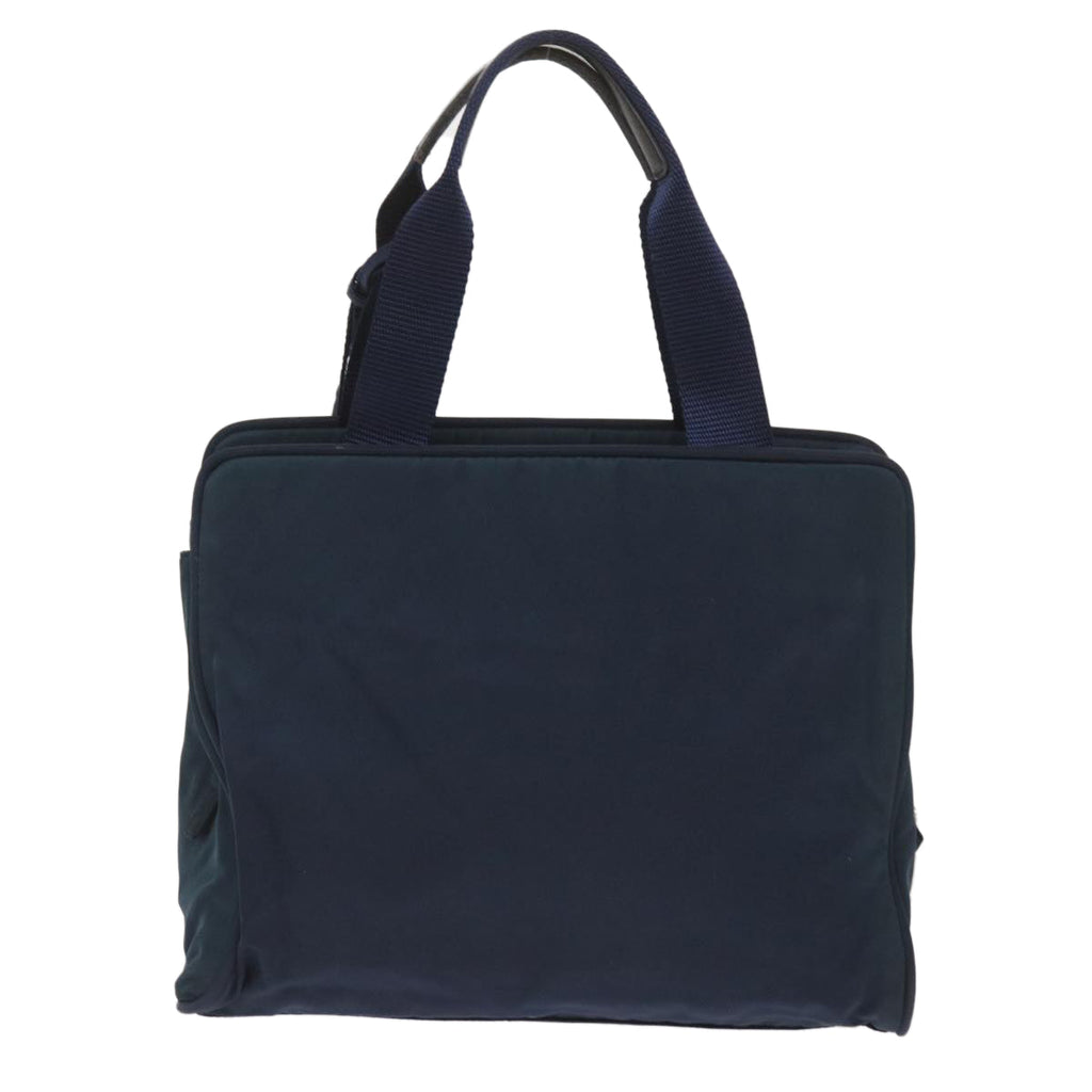 PRADA Hand Bag Nylon Navy  65838