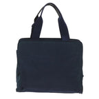 PRADA Hand Bag Nylon Navy  65838