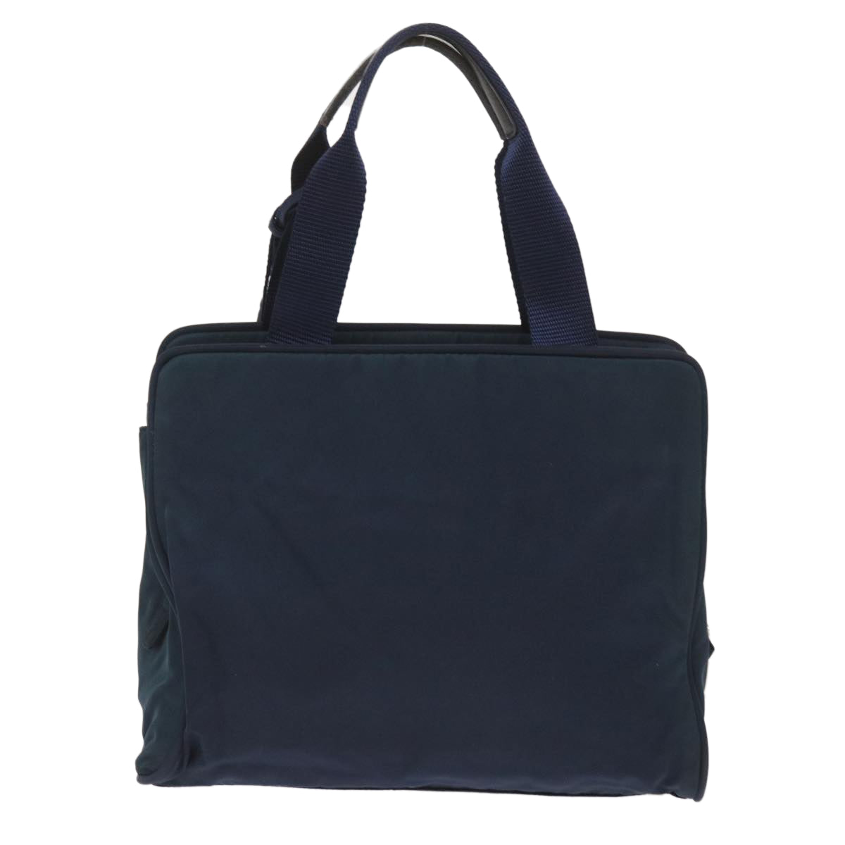 PRADA Hand Bag Nylon Navy  65838