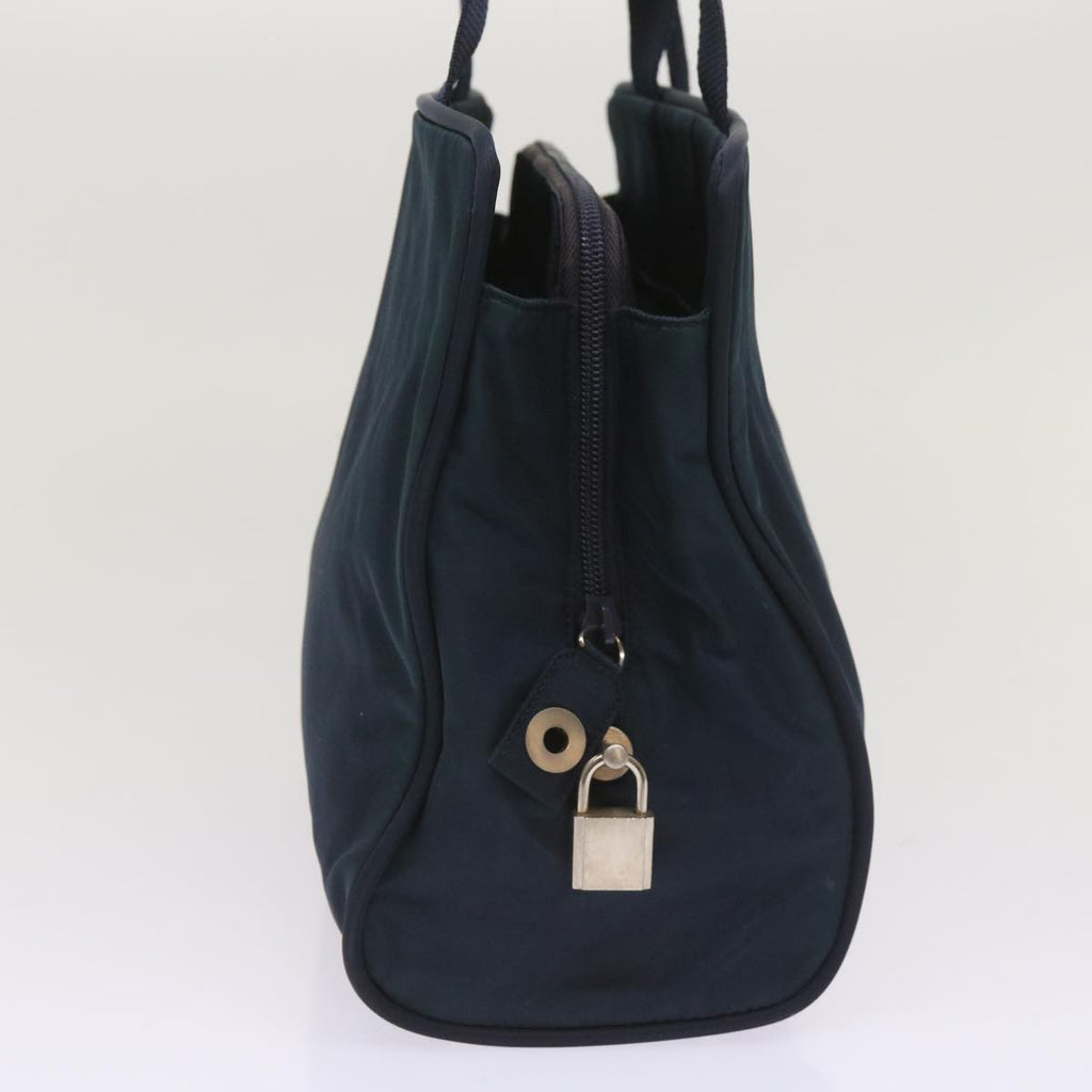 PRADA Hand Bag Nylon Navy  65838