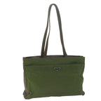 PRADA Shoulder Bag Nylon Khaki  65840