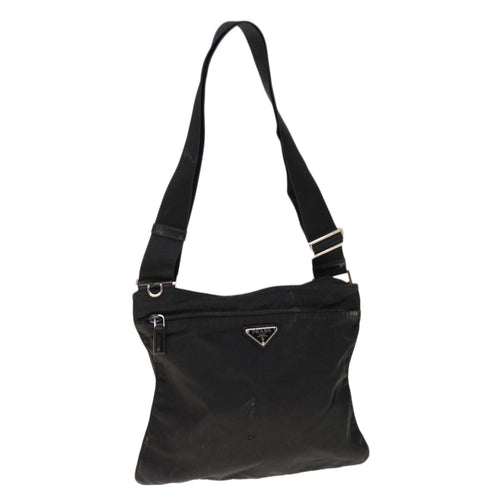 PRADA Shoulder Bag Nylon Black  65841