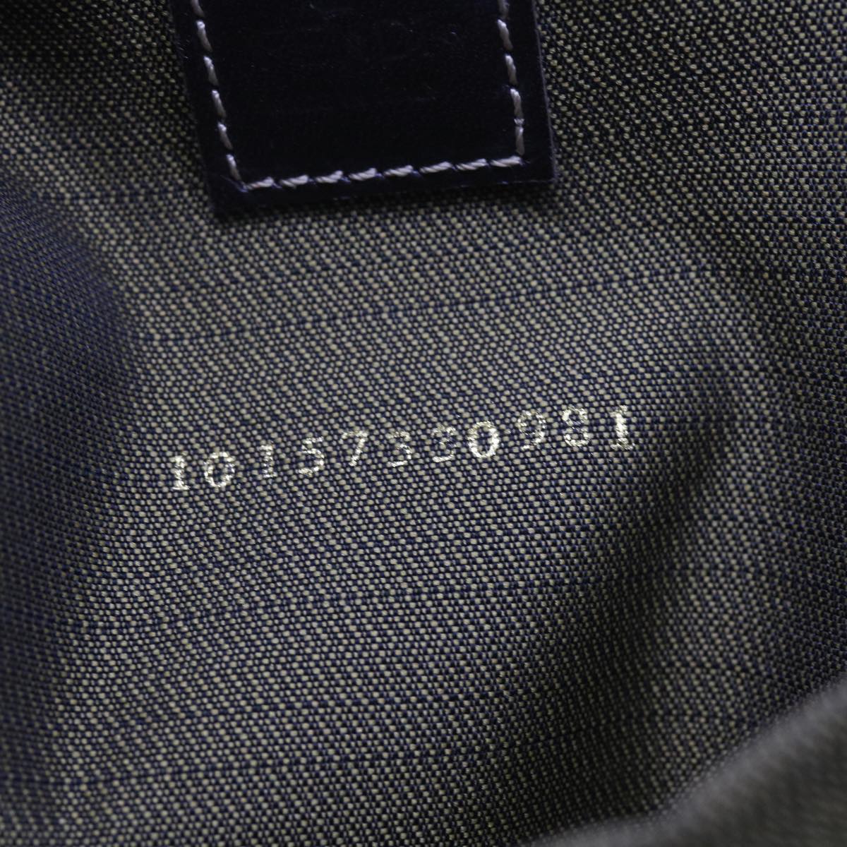 FENDI Zucca Canvas Hand Bag Black Brown65856