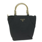 PRADA Hand Bag Nylon Black  65859