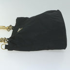 PRADA Hand Bag Nylon Black  65859