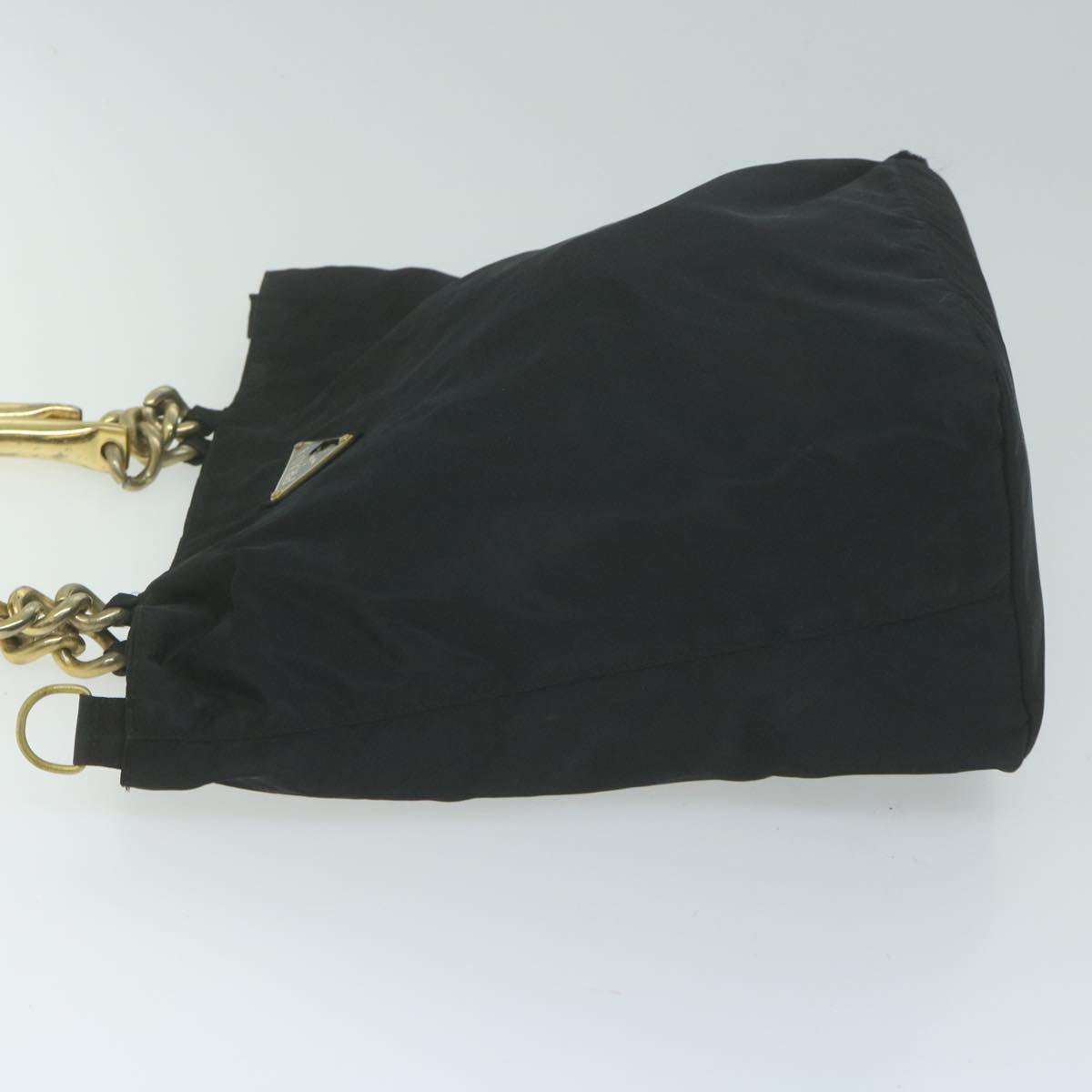 PRADA Hand Bag Nylon Black  65859
