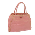 PRADA Hand Bag Nylon Pink  65879