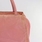 PRADA Hand Bag Nylon Pink  65879
